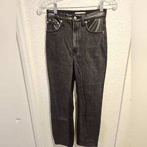 Abercrombie & Fitch Black Ultra High Rise Jeans Sz 25/0